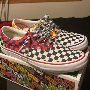 Size 13 (Clubgear) Mutli Check Vans